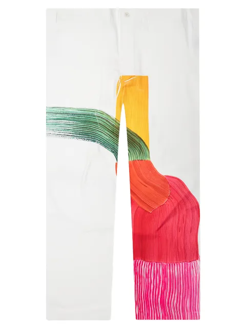 Homme Plissé Issey Miyake graphic-print trousers HP48FF96818