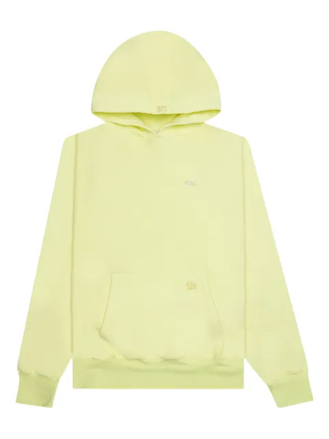 Advisory Board Crystals logo-embroidered hoodie Green ABC123PHSSLW100SUL