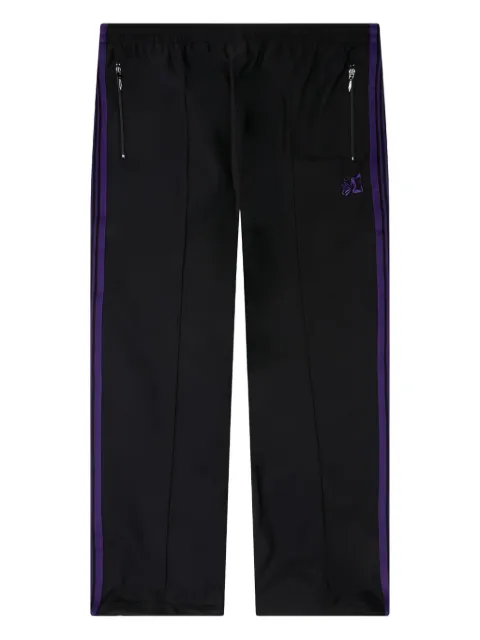 Needles side-stripe track pants Black MR606
