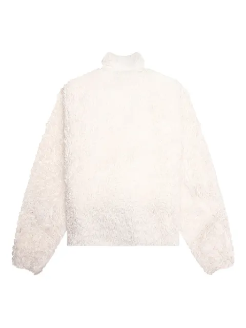 Jil Sander fleece zip-fastening jacket White J47BN0187J20088