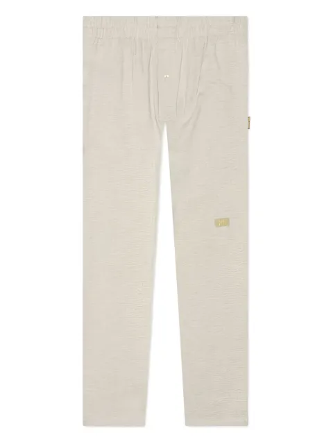 Advisory Board Crystals logo-patch trousers Neutrals ABC123LPHW200PHE