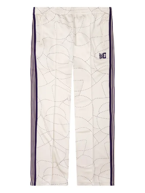 Needles x DC Shoes striped track pants Neutrals MR609A