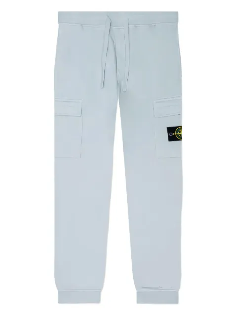 Stone Island cargo-pocket cotton trousers Blue MO7715647