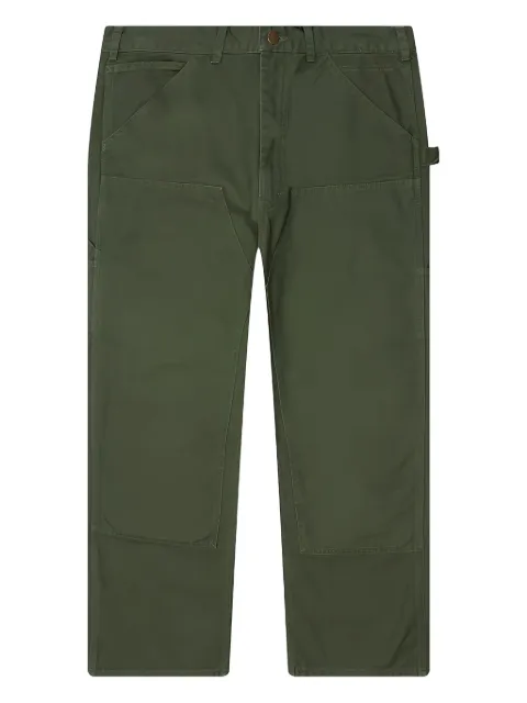 SOUTH2 WEST8 cotton trousers Green PU472AMOGRN