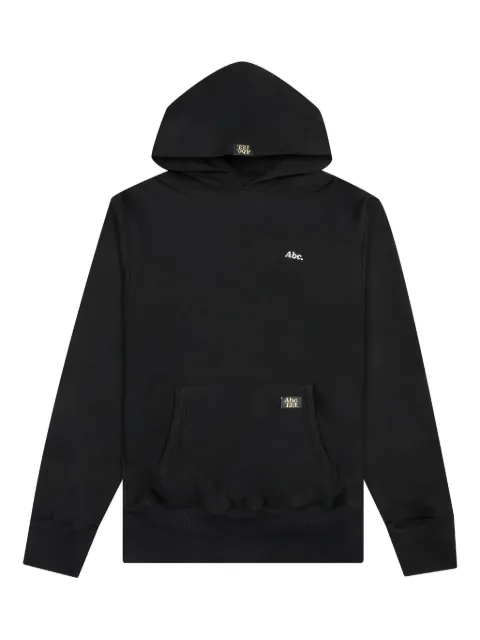 Advisory Board Crystals logo-embroidered pullover hoodie Black ABC123PHSSLW100ANT