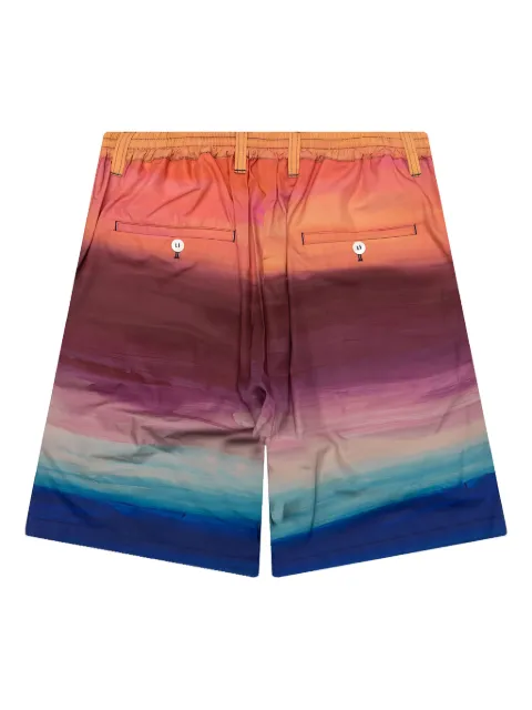 Marni sunset-print shorts Red PUMU0049A2UTC256DSX99
