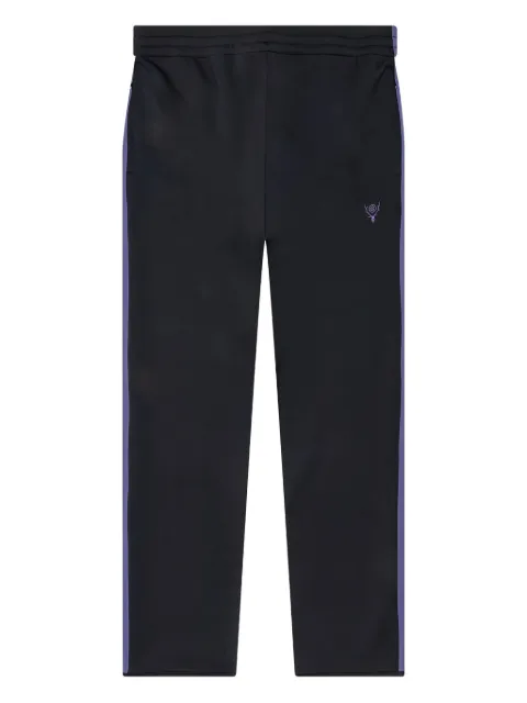 SOUTH2 WEST8 embroidered-stripe track pants Black LQ775C