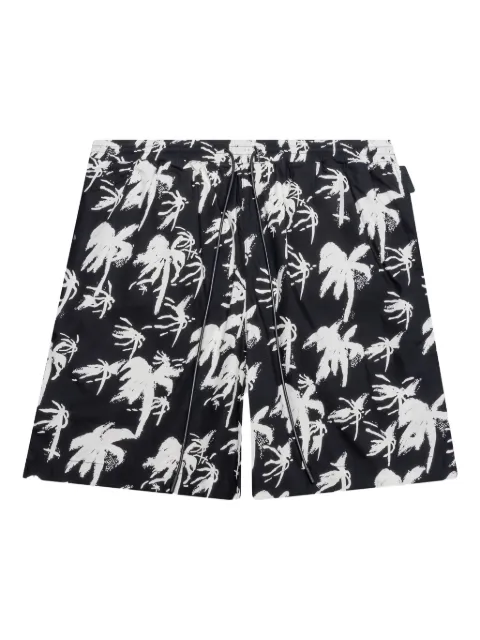 RTA palm-tree print shorts Black MS22A7713023PAMTR