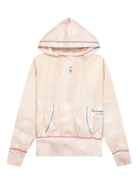 Advisory Board Crystals x LA Clippers logo-print hoodie Neutrals ABCXCLIPPERS