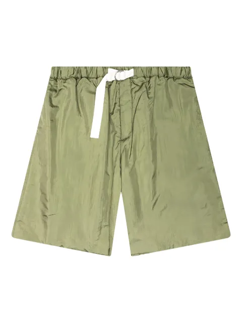 Jil Sander belted pocket shorts Green J47KA0271J70003