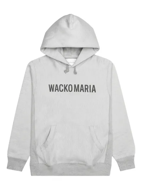 WACKO MARIA logo pullover hoodie Grey 20SSEWMCSS08