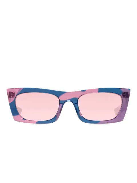 Retrosuperfuture Drew Mama Fred rectangle sunglasses Blue IIG1J6H