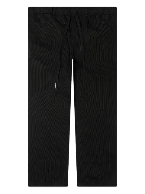 Nahmias corduroy striped trousers Black W49P39001BLK