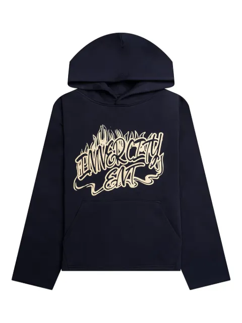 Honor The Gift Fire hoodie Blue HTG240450BLU