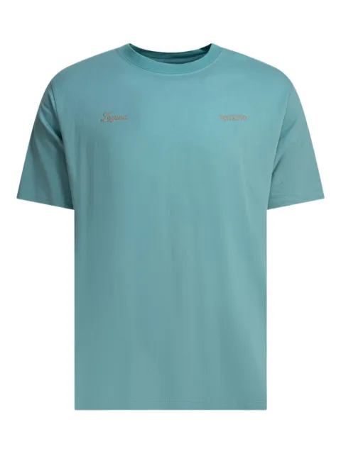 nonnative crew-neck cotton T-shirt Blue NNT4601GREEN