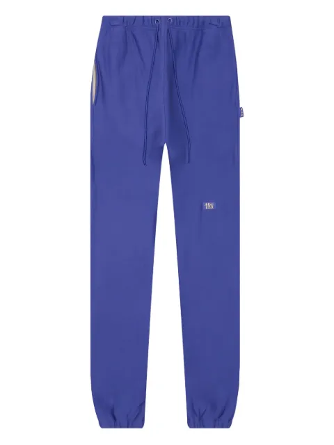 Advisory Board Crystals logo-plaque track pants Blue ABC123SPLW100SAP