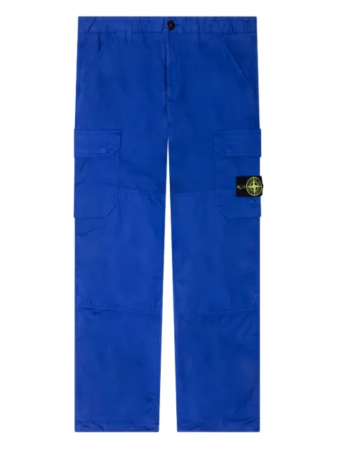 Stone Island detachable Compass-badge trousers Blue 791532110