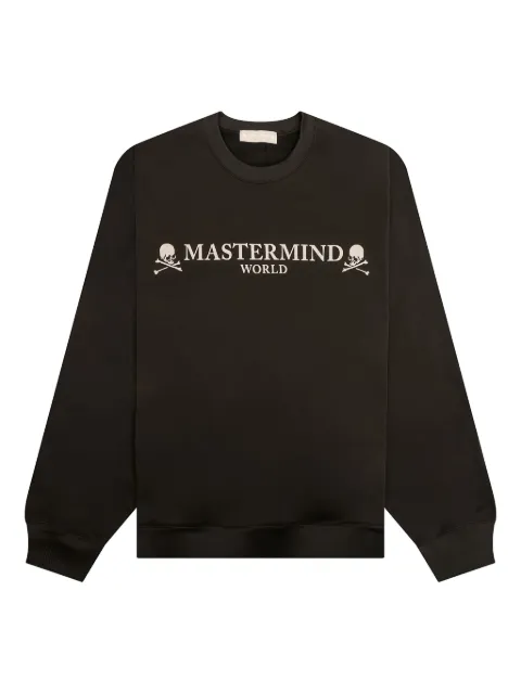 Mastermind World OG skull-print sweatshirt Green MW25S14SW033017