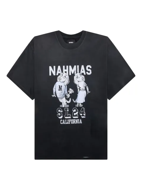 Nahmias graphic-print T-shirt Black Y10T23Q3023