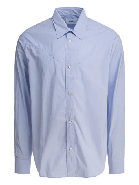 NN07 organic-cotton shirt Blue 2525245927JOESHIRT5245POWDERBLUE