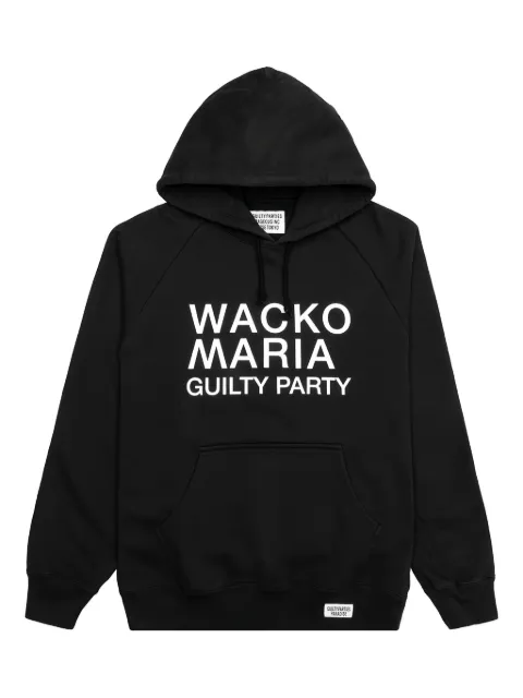 WACKO MARIA heavyweight pullover hoodie Black 20SSWMCSS03BLK