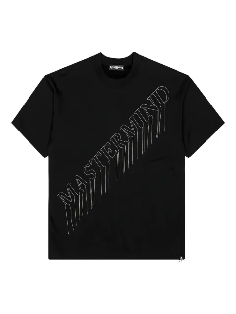 Mastermind World Sequence skull-and-bones T-shirt Black MW19S03SW067008