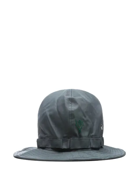 SOUTH2 WEST8 embroidered-deer jungle hat Grey KP750B