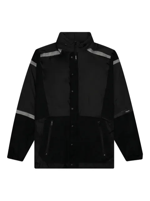 sacai reflective-panel jacket Black 2102655M