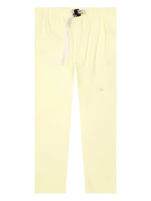 Advisory Board Crystals patch pocket buckle trousers Yellow ABC123WPLW100SUL
