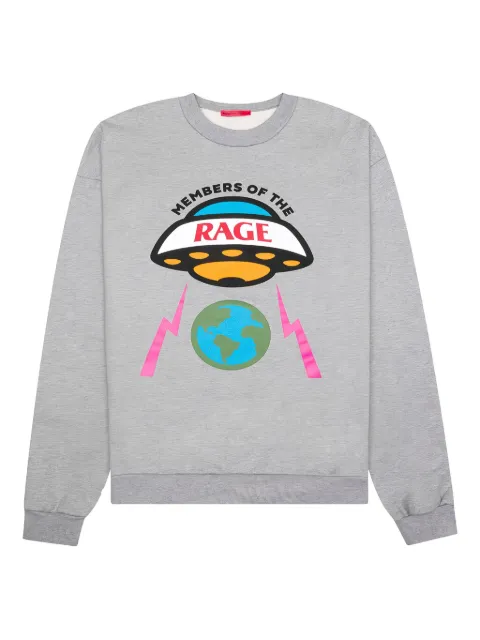MEMBERS OF THE RAGE crew-neck logo sweatshirt Grey MTSS24SW02775372GRY