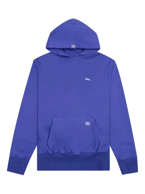 Advisory Board Crystals logo-embroidered pullover hoodie Blue ABC123PHSSLW100SAP