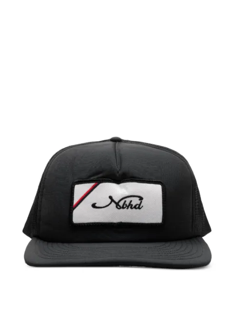 Neighborhood mesh-patch trucker cap Black 251YGNHHT10BLK