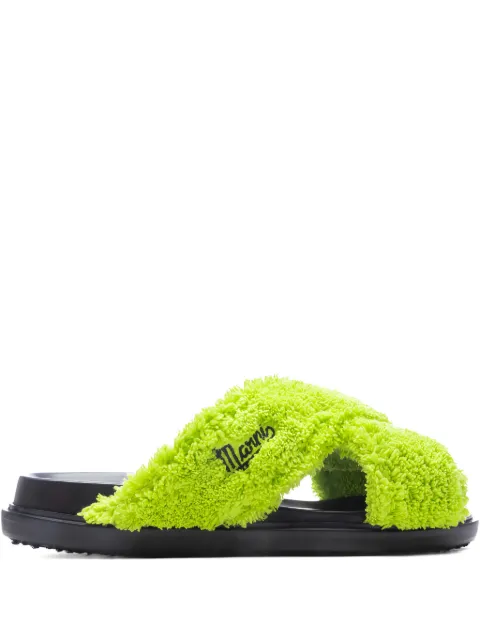 Marni Fussbett sandals Green FBMR002501P544100V07