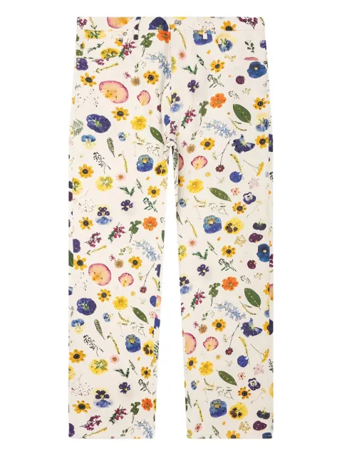 Nahmias floral beaded jeans Multicolour D9P43E3752