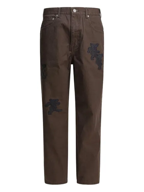 This Is Never That cotton trousers Brown GD251WPA5P01BROWN