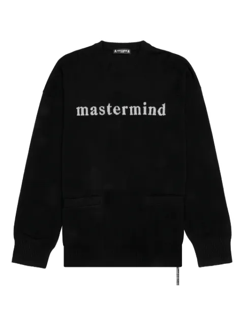 Mastermind Japan skull intarsia-knit sweater Black MJ20E05KN011103