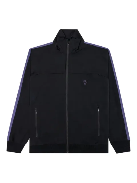 SOUTH2 WEST8 zip-up sweatshirt Black LQ773C