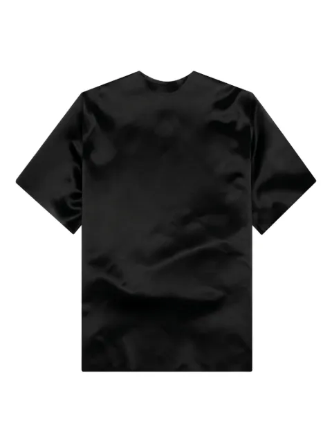Jil Sander zip-detail T-shirt Black J21GC0101JTN185001