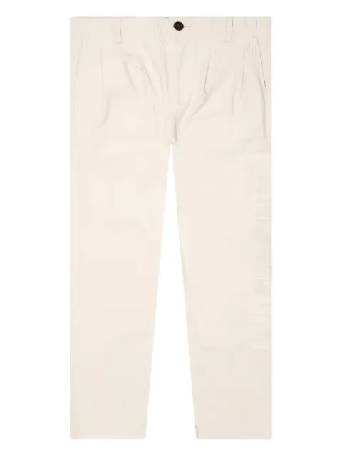 Honor The Gift pleated corduroy trousers Neutrals HTG240117BONE