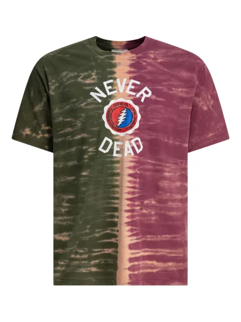 This Is Never That tie-dye T-shirt Green GD251TTSST02TIEDYE