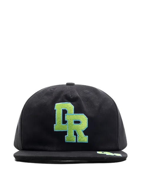 D-R-G-N Symmetry logo-embroidered cap Black DGSS25HT02