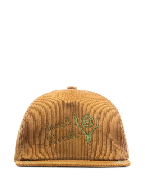 SOUTH2 WEST8 embroidered trucker cap Brown LQ651A