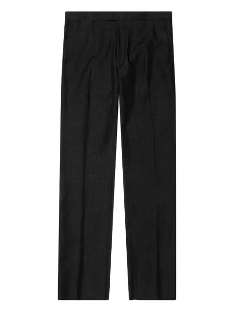 Raf Simons pressed-crease trousers Black 202338A3000700066