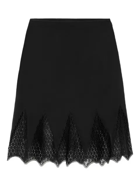 Versace lace-trim midi skirt Black 10221211A10194