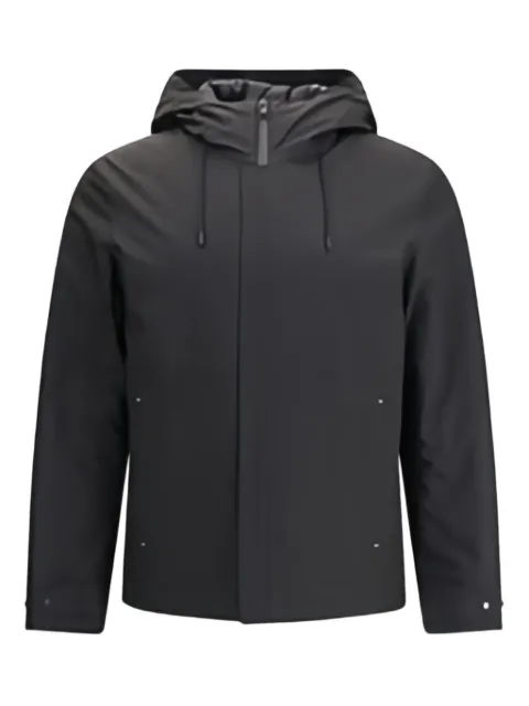 Woolrich hooded zip-front jacket Black CFWOOU2099MRUT4099