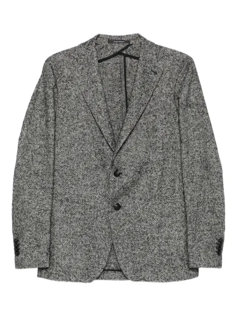 Tagliatore textured two-button blazer Black 1SMC22K340323