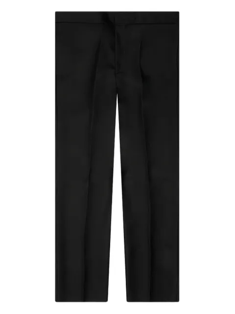 Jil Sander pleated wool trousers Black J21KA0157J40001