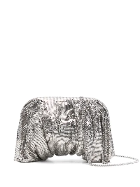 Benedetta Bruzziches mini chain-strap clutch bag Silver 0011