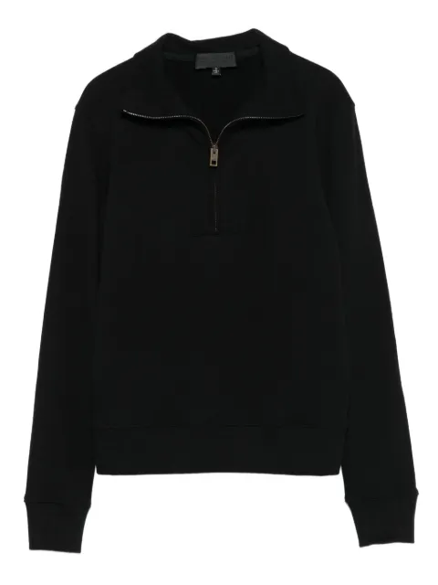 Nili Lotan high-neck zip-up sweatshirt Black 13104K165