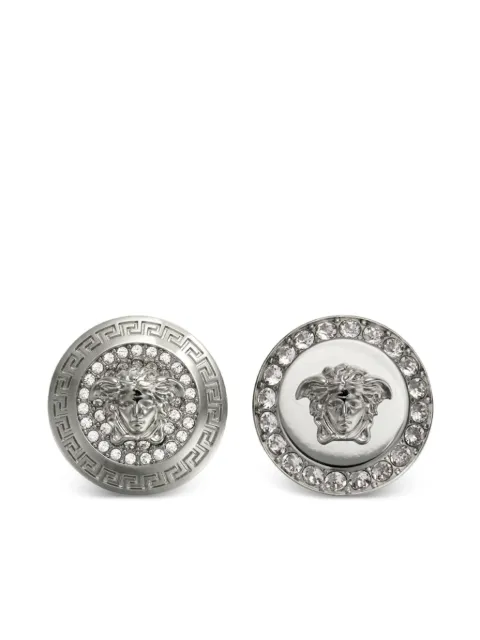 Versace Medusa crystal earrings Silver 10209781A00621